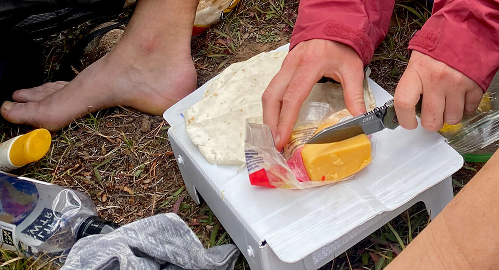 Cascade Wild Ultralight Backpacking Table and Cutting Board Review