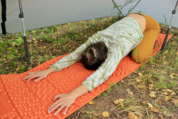5 Yoga Poses for Your Tent