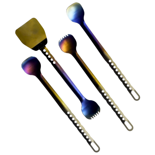 Long Titanium Spoon by Brautigam Expedition Works