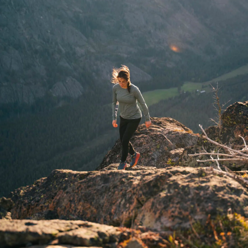 Women's Rendezvous Ridge Long Sleeve by Alpine Fit