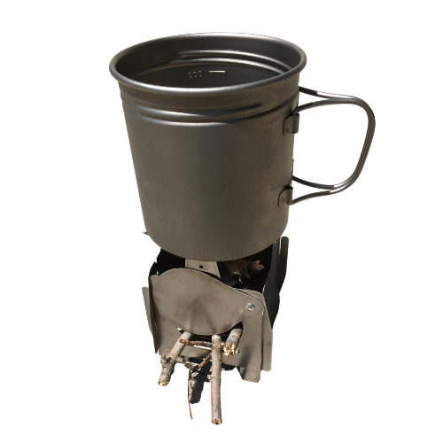 Firefly Collapsible Wood Stove by QiWiz UL Gear