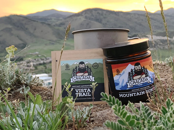 Cascadia Coffee Roasters Instant Coffee Review Lightweight Backpacking Thru-Hiking