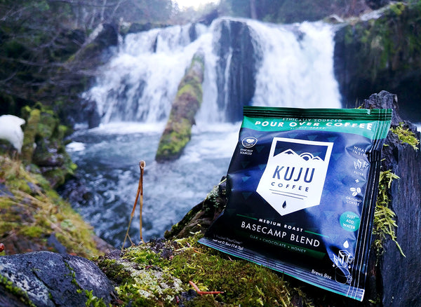 Kuju Coffee Pour Over Packets Review Hiking Backpacking