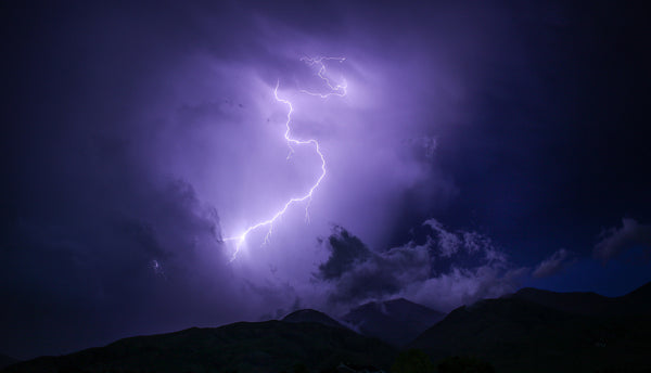 Lightning Safety Storms Mountains Backcountry Backpacking What to Do