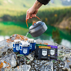 Portable Pour Over Coffee Kuju Coffee Single Serve Disposable Backpacking Outdoors 