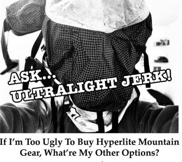 Ultralight Jerk Backpacking UL Lightweight Memes ULK Hiking