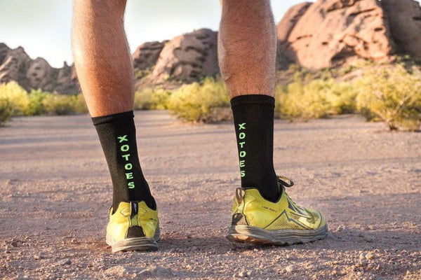 XOSKIN Toe Socks for Thru-Hiking Trail Running Durable Long Lasting