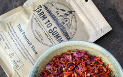 Farm to Summit Backpacking Meal Thai Slaw