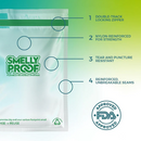 Heavy Duty Clear Flat Reusable Bags by Smelly Proof