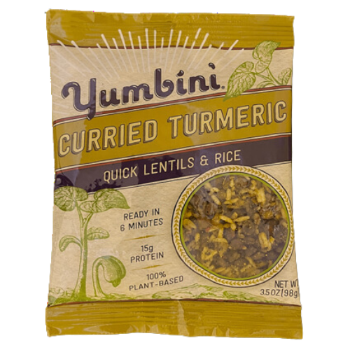 Curried Turmeric Lentils & Rice by Yumbini