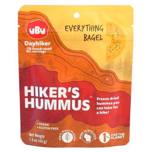 Everything Bagel Hiker's Hummus by uBu Foods