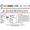 Peanut Butter Chocolate & Butterscotch Bars by Taos Bakes