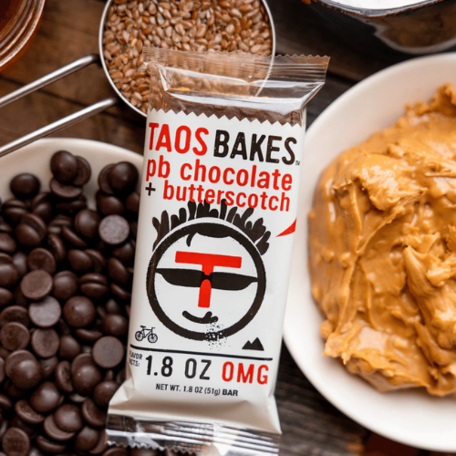 Peanut Butter Chocolate & Butterscotch Bars by Taos Bakes