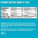 Peanut Butter Hemp & Flax Bars by Kate's Real Food