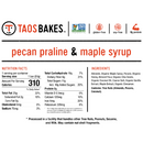 Pecan Praline & Maple Syrup Bars by Taos Bakes