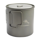 Titanium 650ml Pot (Ultralight Version) by TOAKS