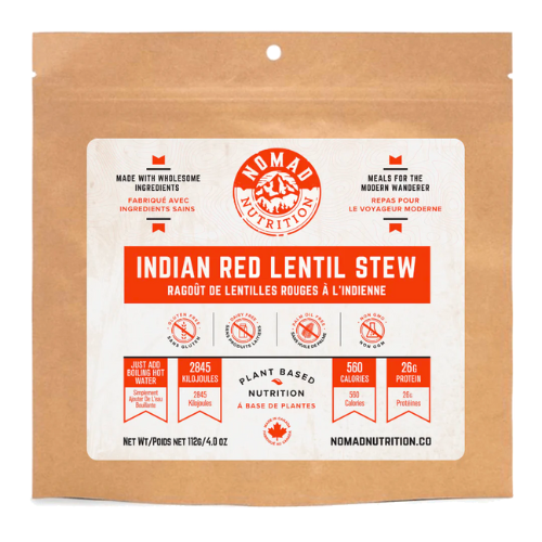 Indian Red Lentil Stew by Nomad Nutrition
