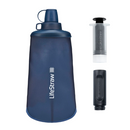 Peak Series Collapsible Squeeze 650ml Bottle with Filter by Lifestraw