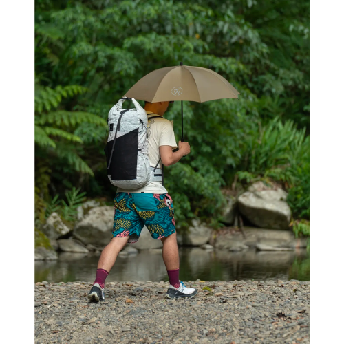 hiking backpack umbrella