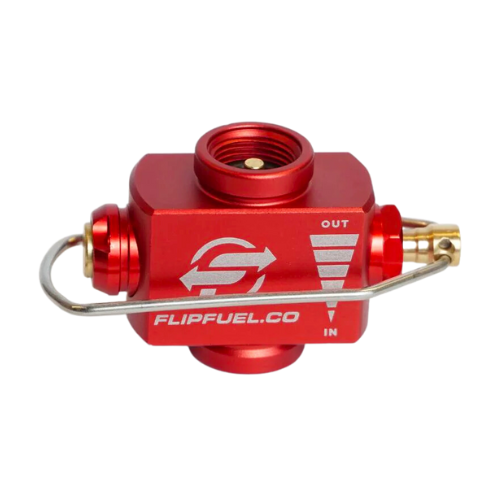 FlipFuel Half Empty Isobutane Canister Transfer Device Backpacking Stove Cooking Thru-hiking GGG Garage Grown Gear