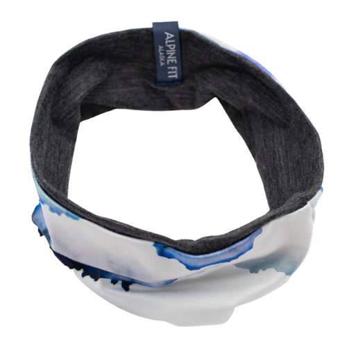Merino Wool Lined Headband by Alpine Fit