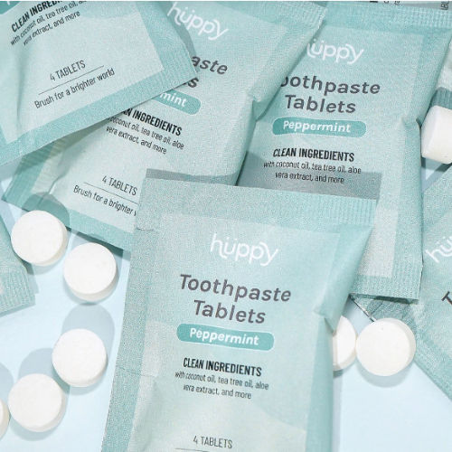 Toothpaste Tablets by Huppy