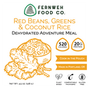 Red Beans, Greens & Coconut Rice by Fernweh Food Company