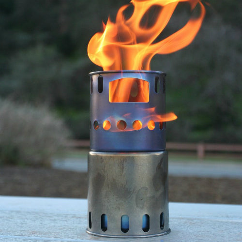 Titanium Backpacking Wood Burning Stove by Toaks