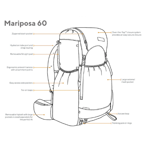 Mariposa 60 by Gossamer Gear
