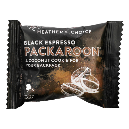 Black Espresso Packaroons by Heather's Choice