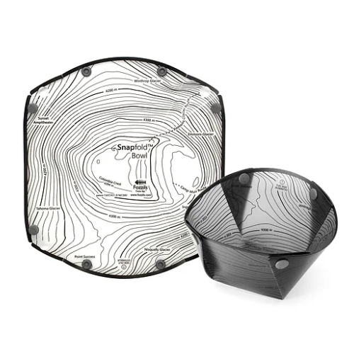 Fozzils Foldable Backpacking Bowl Kitchen Eating Ultralight Cutting Board GGG Garage Grown Gear