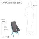 Chair Zero High-Back by Helinox