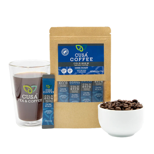 Dark Roast Coffee by Cusa Tea & Coffee