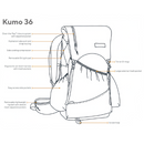Kumo 36 Superlight Backpack by Gossamer Gear