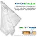 Multi-Purpose Expandable Wipes by WYSI® Wipes